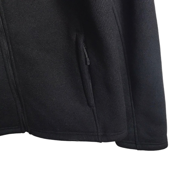 Spyder Medium Circuit Mens Full Zip Fleece Lined Jacket Black - Picture 6 of 12